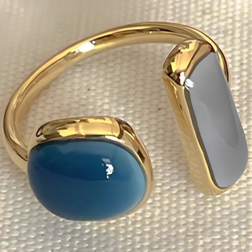 Emeralds Luxurious Adjustable Rings - Stylish Fashionable Accessories