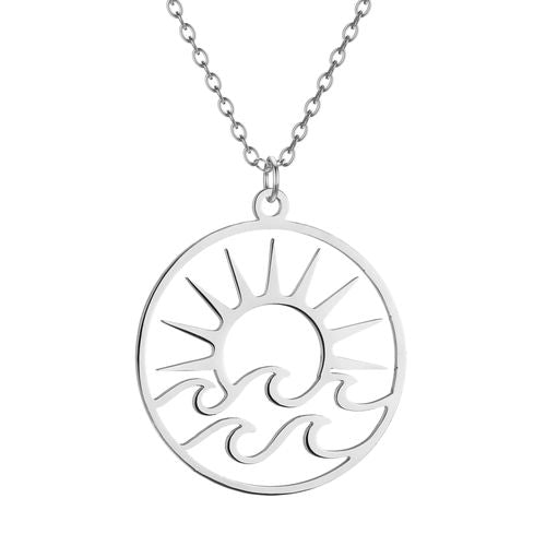 Kinitial Classic Pendant Necklace - Handmade Stylish Accessory