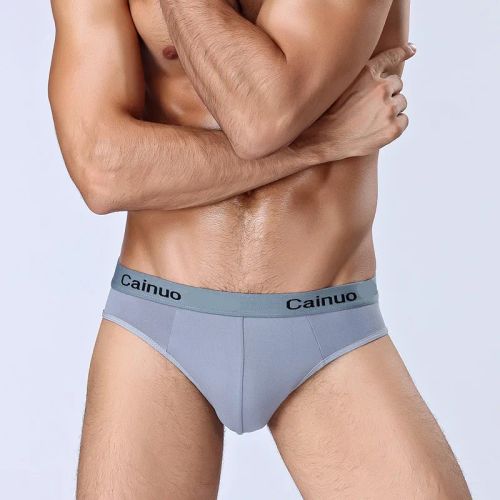 Comfortable Polyester Men’s Briefs - Solid Colours - Quality Underwear