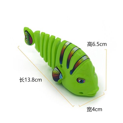 ANGDUO Interactive Plastic Cat Toy - Engaging Spring Swing Fish