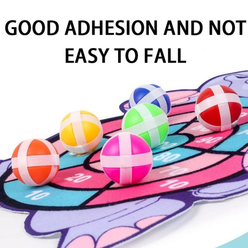 Cartoon Dart Board Game - Rainbow Animal Designs for Fun Playtime