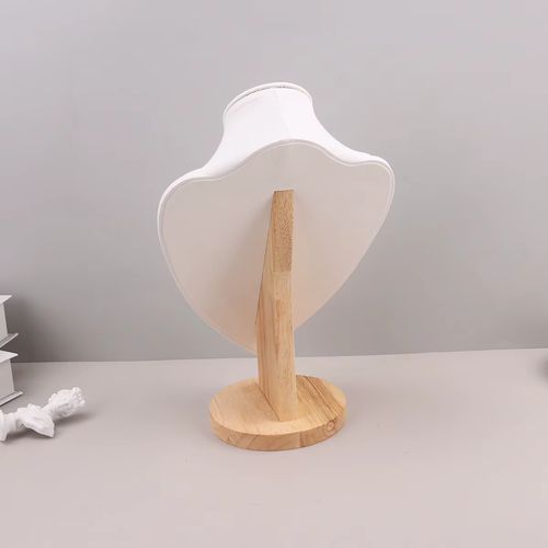 Velvet Portrait Necklace Display Pendant Organizer Jewelry Display Stand Jewelry Mannequin Bust Necklace Pendant Window