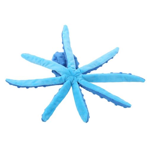 Adorable Octopus Plush Dog Toy with Squeaker for Interactive Play