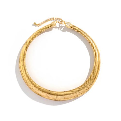 Ingemark Geometric Mood Tracker Torque Necklace - Fashion Accessory