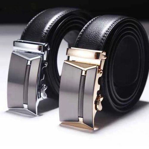 HALOCOWCOW Casual PU Belts with Automatic Buckle – Comfortable & Stylish