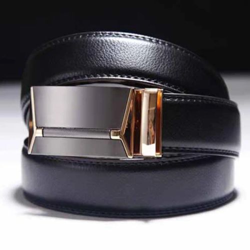 HALOCOWCOW Casual PU Belts with Automatic Buckle – Comfortable & Stylish