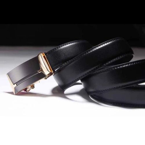 HALOCOWCOW Casual PU Belts with Automatic Buckle – Comfortable & Stylish