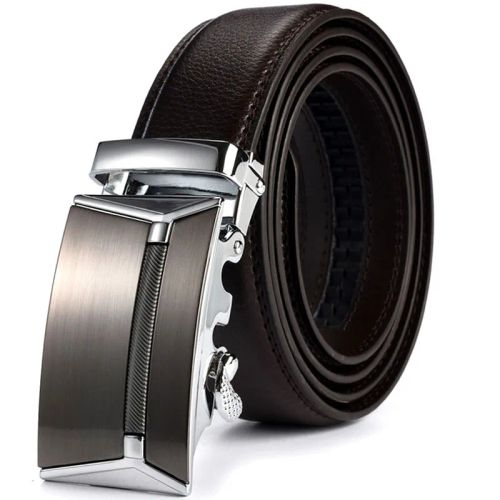 HALOCOWCOW Casual PU Belts with Automatic Buckle – Comfortable & Stylish