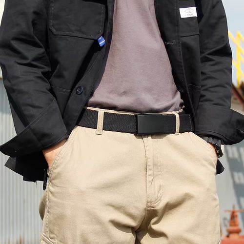 HALOCOWCOW Canvas Belts - Plus Long Size for Comfort & Style