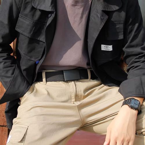 HALOCOWCOW Canvas Belts - Plus Long Size for Comfort & Style