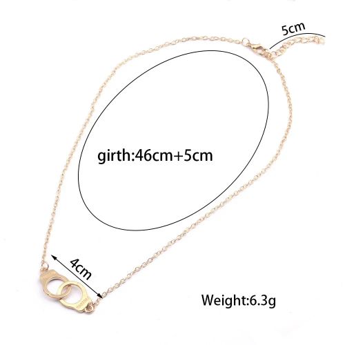 DAIZHEMEI Geometric Pendant Necklace - Trendy Fashion Accessory - L1070