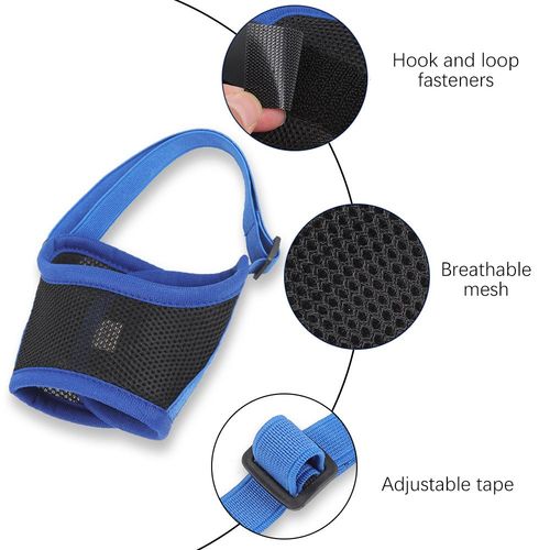 Adjustable Soft Dog Muzzle - Breathable Anti-Barking Pet Supplies