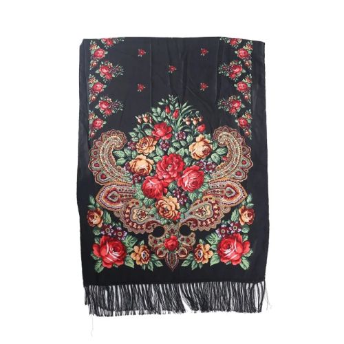 NAAMLOOS Floral Scarf - Multifunctional Fashion Accessory - 190x66 cm