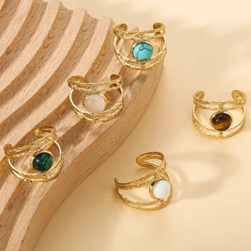 Bohemia Adjustable Rings with Rhinestone Crystal - Fashionable Jewelry