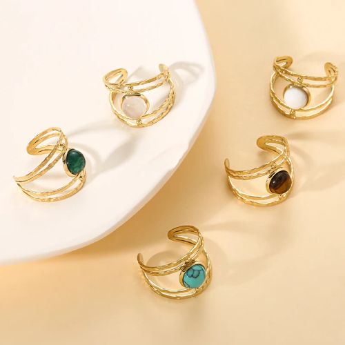 Bohemia Adjustable Rings with Rhinestone Crystal - Fashionable Jewelry