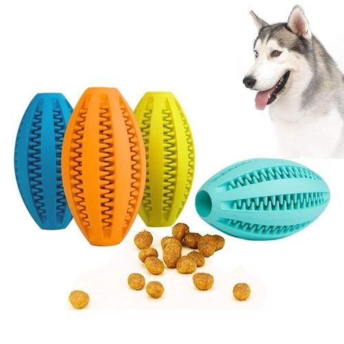 Interactive Dog Toy Ball - Durable Rubber Design for Play & Training