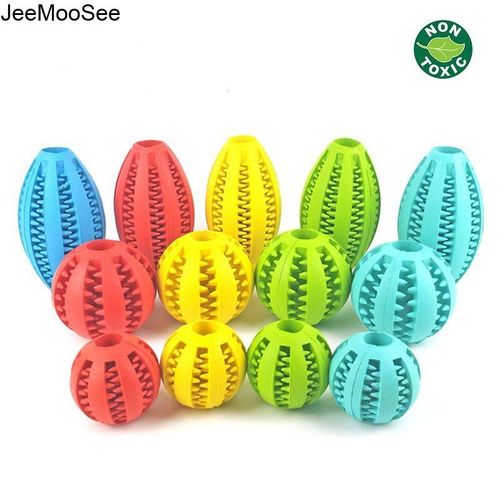 Interactive Dog Toy Ball - Durable Rubber Design for Play & Training