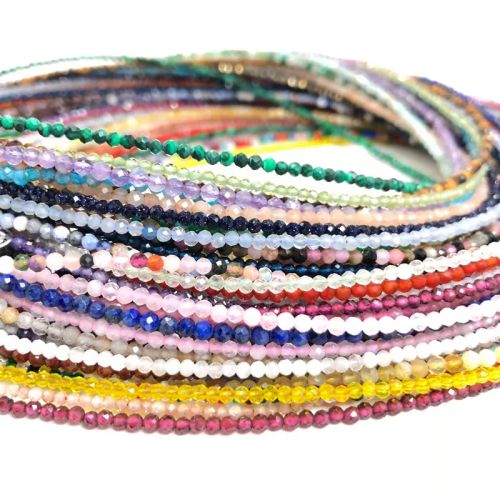 Beaded Necklace & Bracelet Set - Adjustable Length & Casual Style