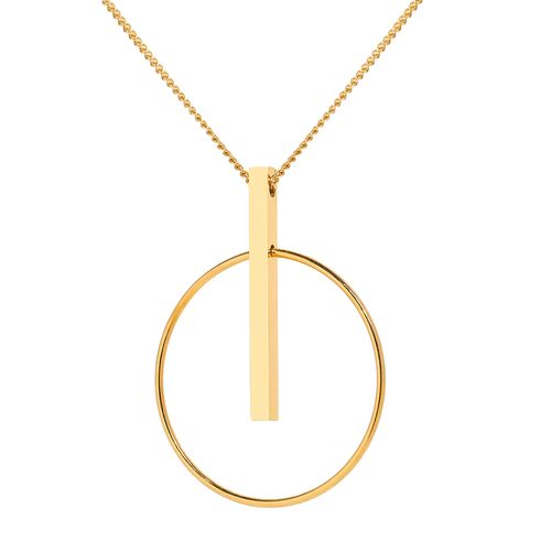 DGIDDK Stainless Steel Pendant Necklace - Durable Fashion Accessory