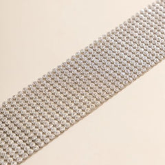 SHIXIN Shiny Rhinestone Choker Necklace - Trendy Fashion Accessory