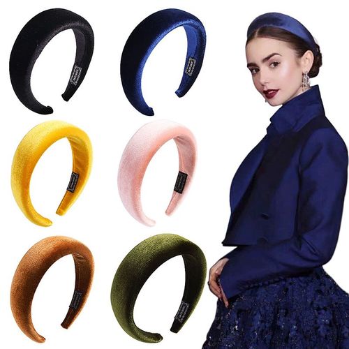Padded Velvet Headband - Stylish & Comfortable Hair Accessory