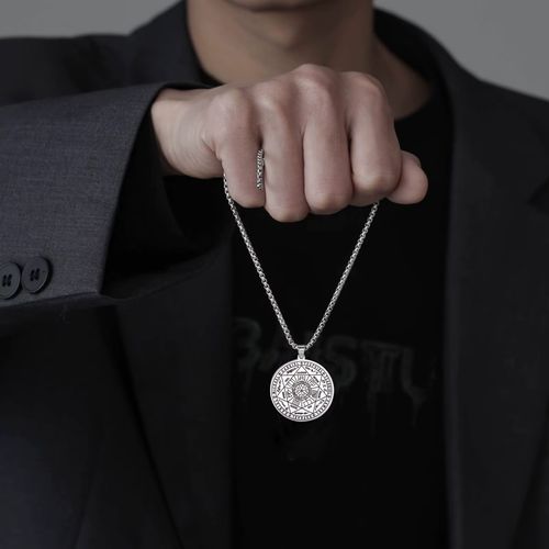 YILUOCD Archangels Sigil Talisman Necklace for Spiritual Protection