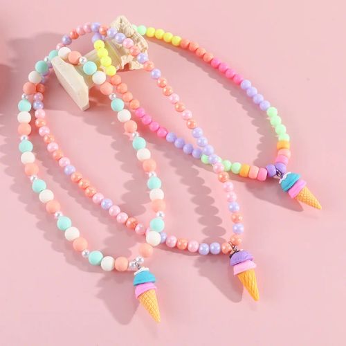 Makersland Trendy Beaded Necklace for Kids - Stylish Accessories
