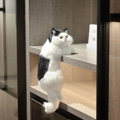Soft Plush Cat Toy - Adorable Design for Comfort & Play