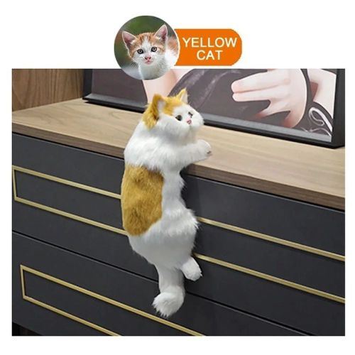 Soft Plush Cat Toy - Adorable Design for Comfort & Play