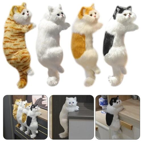 Soft Plush Cat Toy - Adorable Design for Comfort & Play
