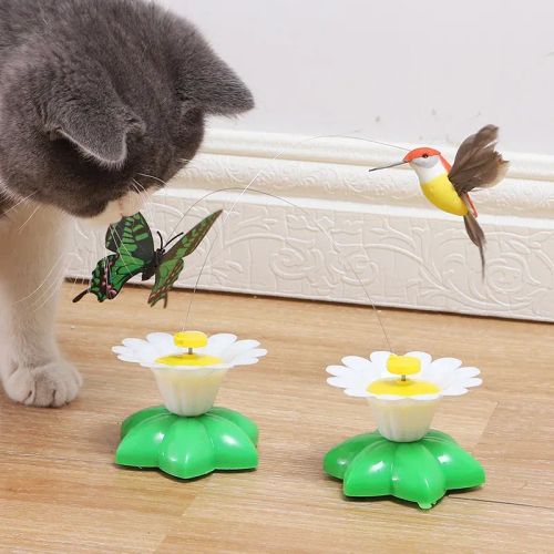 Interactive Cat Toy - Automatic Rotating Fun for Pet Training