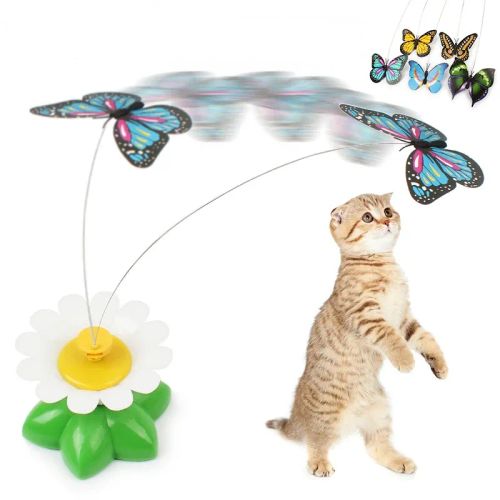 Interactive Cat Toy - Automatic Rotating Fun for Pet Training