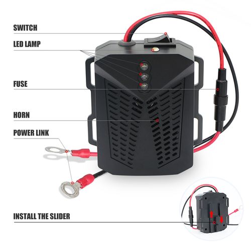 Alloet Ultrasonic Car Rat Repellent for Effective Pest Control