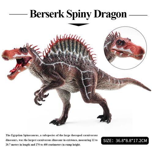 Oenux Jurassic Dinosaur Spinosaurus Action Figure - Kids Gift Model