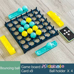 Fun Parent-Child Bouncing Ball Game for Toddlers - Engaging Board Game - Full Set