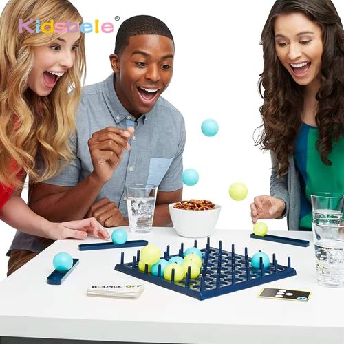 Fun Parent-Child Bouncing Ball Game for Toddlers - Engaging Board Game - Full Set
