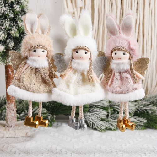 Huiran Charming Angel Dolls - Festive Decorations for Home & Gifts