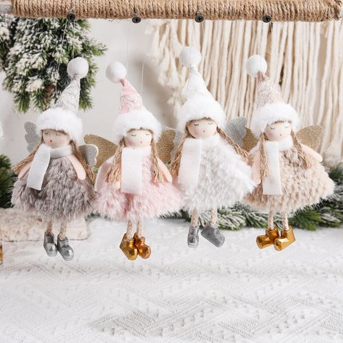 Huiran Charming Angel Dolls - Festive Decorations for Home & Gifts