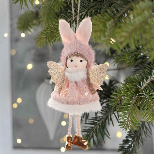 Huiran Charming Angel Dolls - Festive Decorations for Home & Gifts