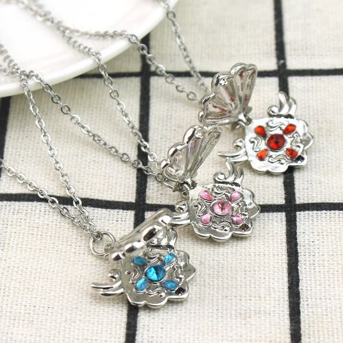 DUODUOBAO Mermaid Melody Shell Pendant Choker Cosplay Necklace