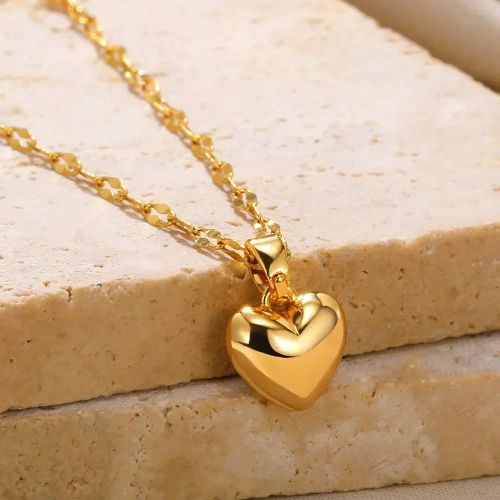 HPTOTMG Stainless Steel Pendant Necklace - Stylish & Durable Jewelry