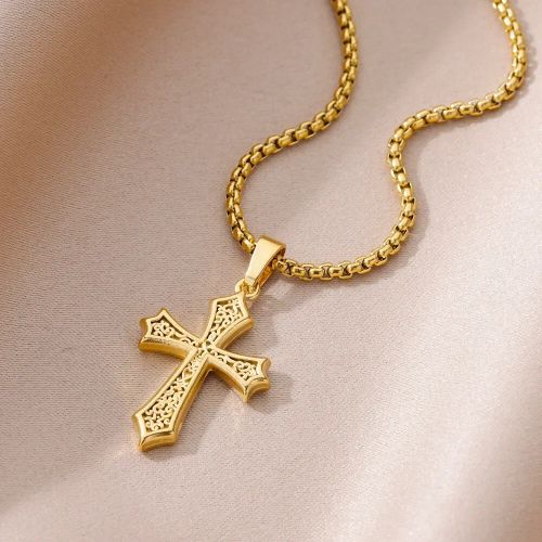 HPTOTMG Stainless Steel Pendant Necklace - Stylish & Durable Jewelry