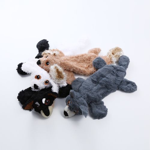 Plush Dog Toy - Supervised Play Safe Material for Pets