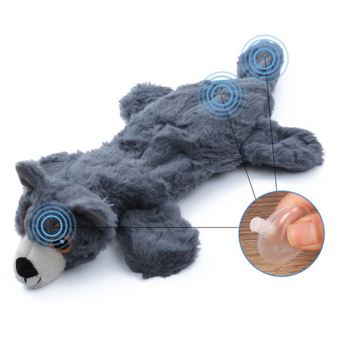 Plush Dog Toy - Supervised Play Safe Material for Pets