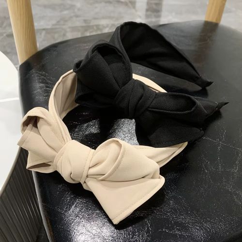 Double Layer Bow Headband - Stylish & Versatile Hair Accessory