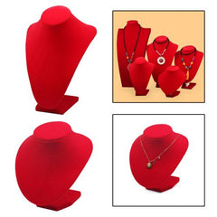 Phenovo Elegant Necklace Display Bust - Protects & Organises Jewellery