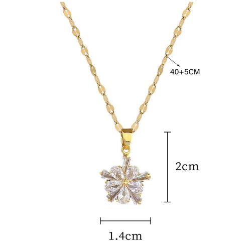 Xiyanike Fashion Flower Jewellery Set - Trendy Necklace & Earrings