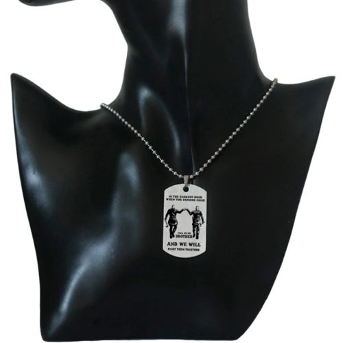 YIYUYIHUA Stylish Anime Pendant Necklace - Fight Demons Together