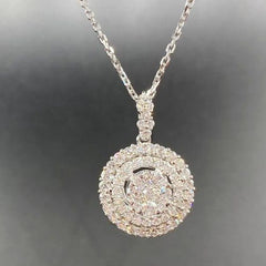 Huitan Geometric Pendant Necklace – Trendy Fashion Accessory - XL438