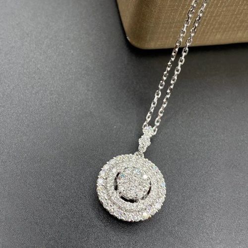 Huitan Geometric Pendant Necklace – Trendy Fashion Accessory - XL438
